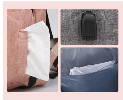 Sac à Dos à Langer Convertible — Couffin Nomade et Moustiquaire